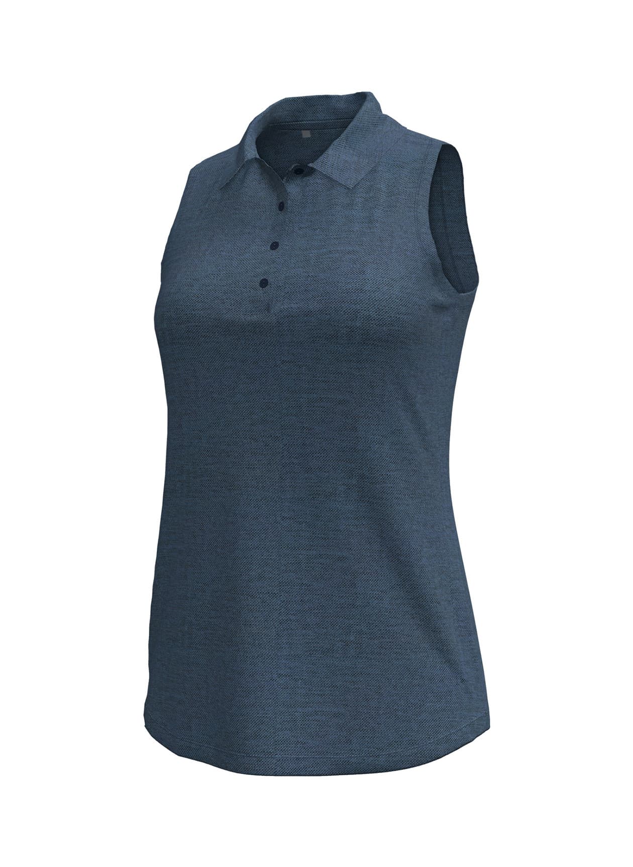 Under Armour Women's Playoff Sleeveless Polo - Navy LG
