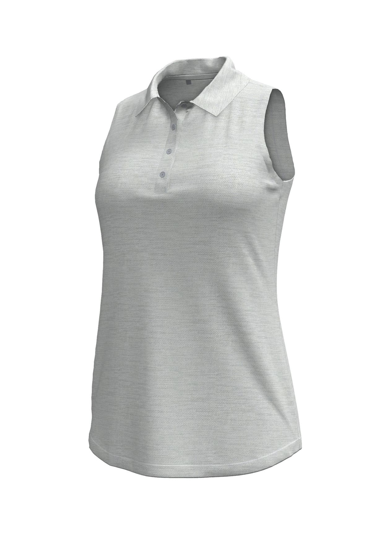 Under Armour Women's Playoff Sleeveless Polo - Light Grey LG