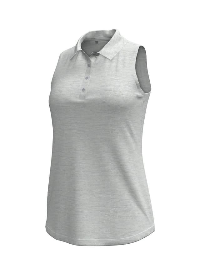 Under Armour Women's Playoff Sleeveless Polo - Light Grey LG