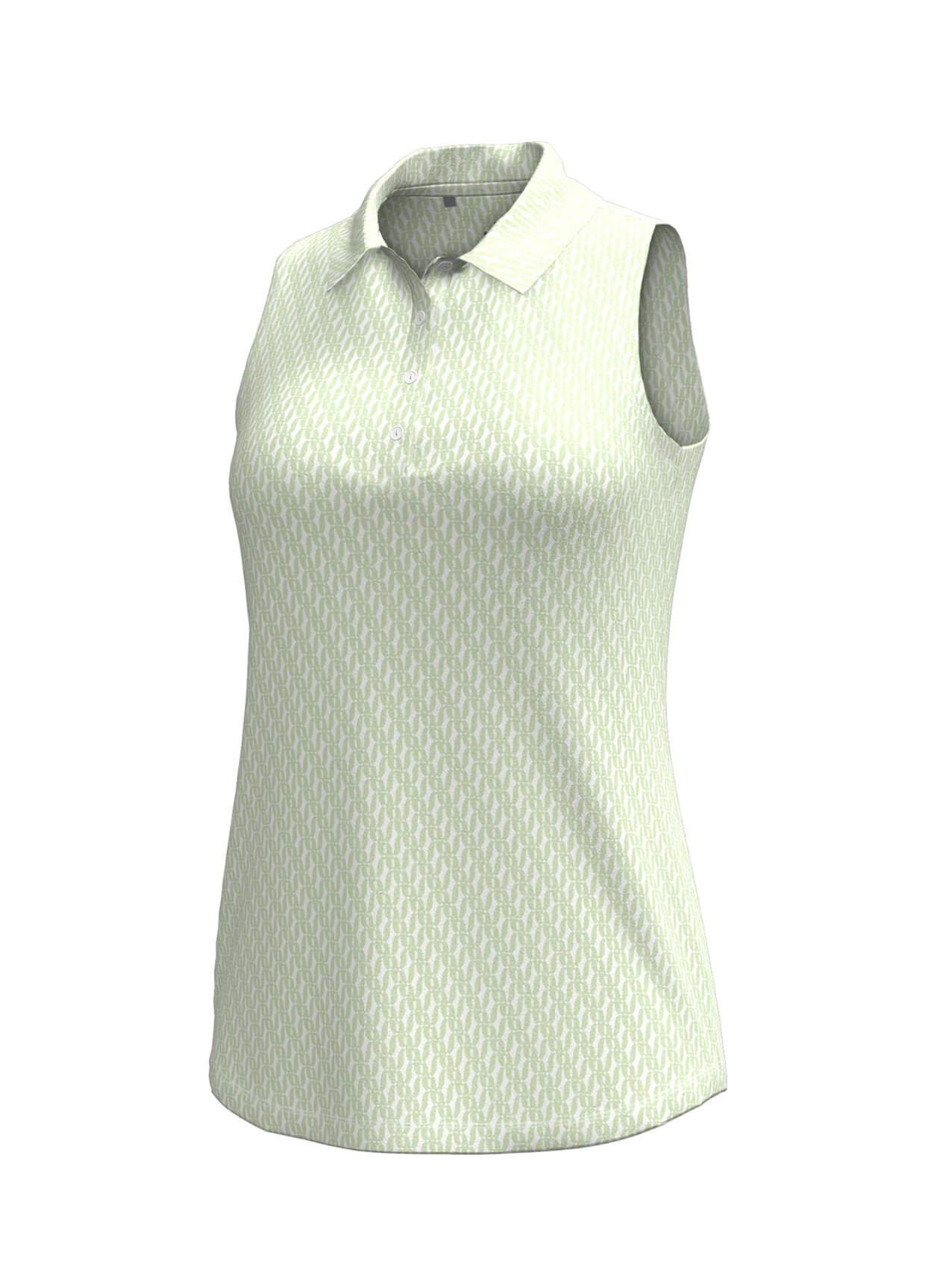 Under Armour Women's Playoff 3.0 Mosaic Print Polo - White LG