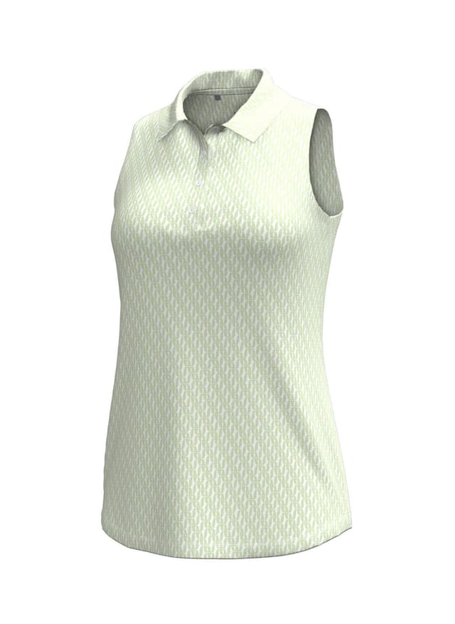 Under Armour Women's Playoff 3.0 Mosaic Print Polo - White LG