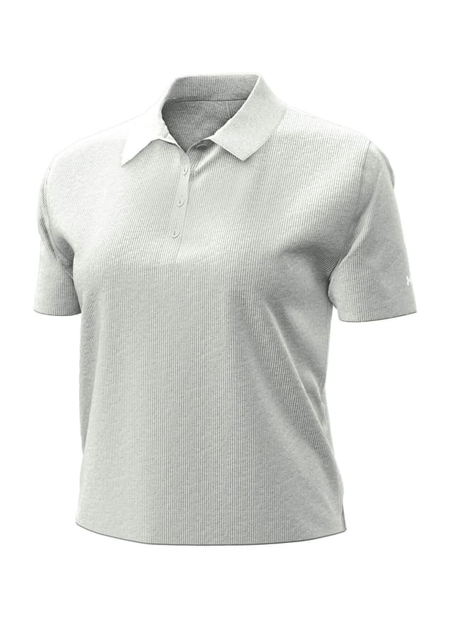 Under Armour Women's Drive Charm Polo - White LG