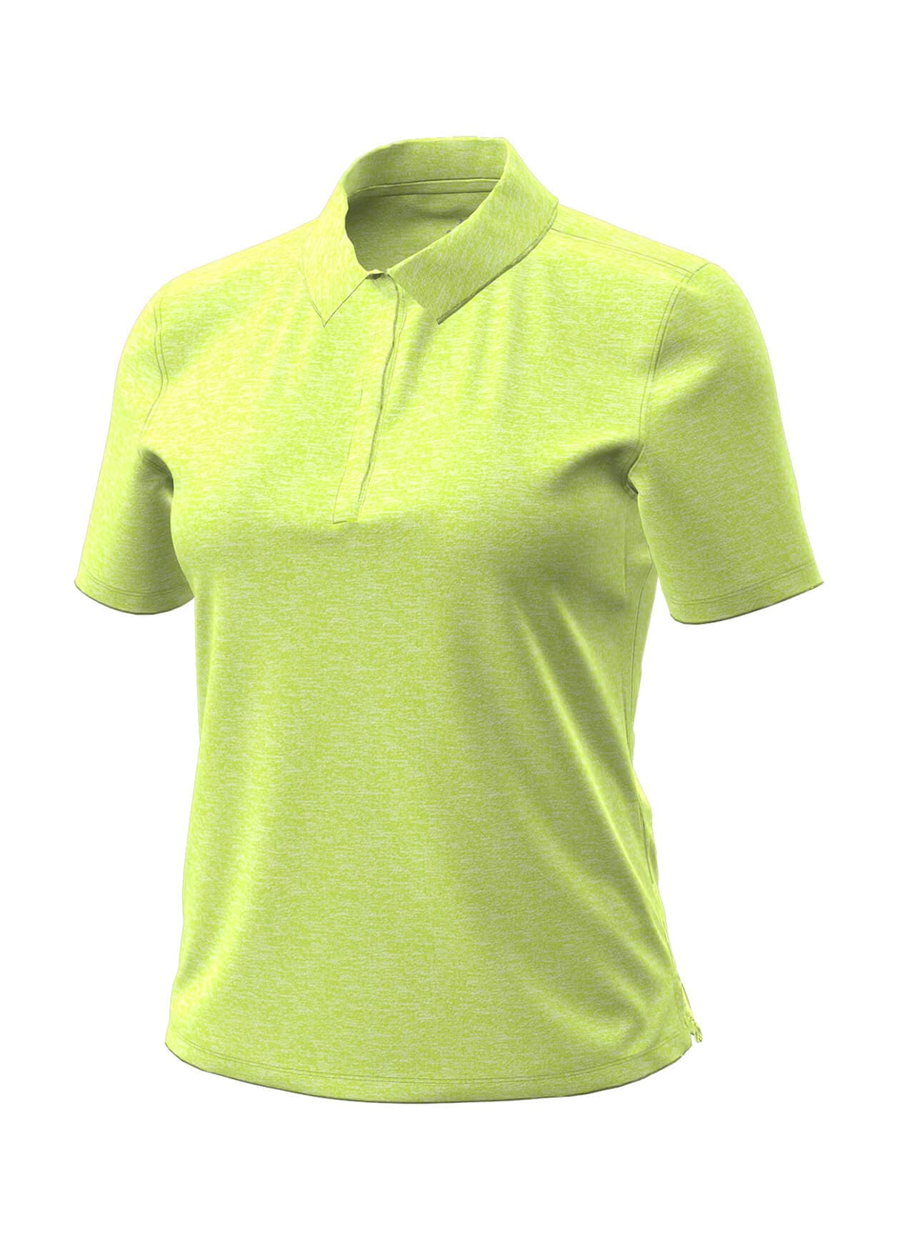 Under Armour Women's Aura Heather Polo SP26 - Green LG
