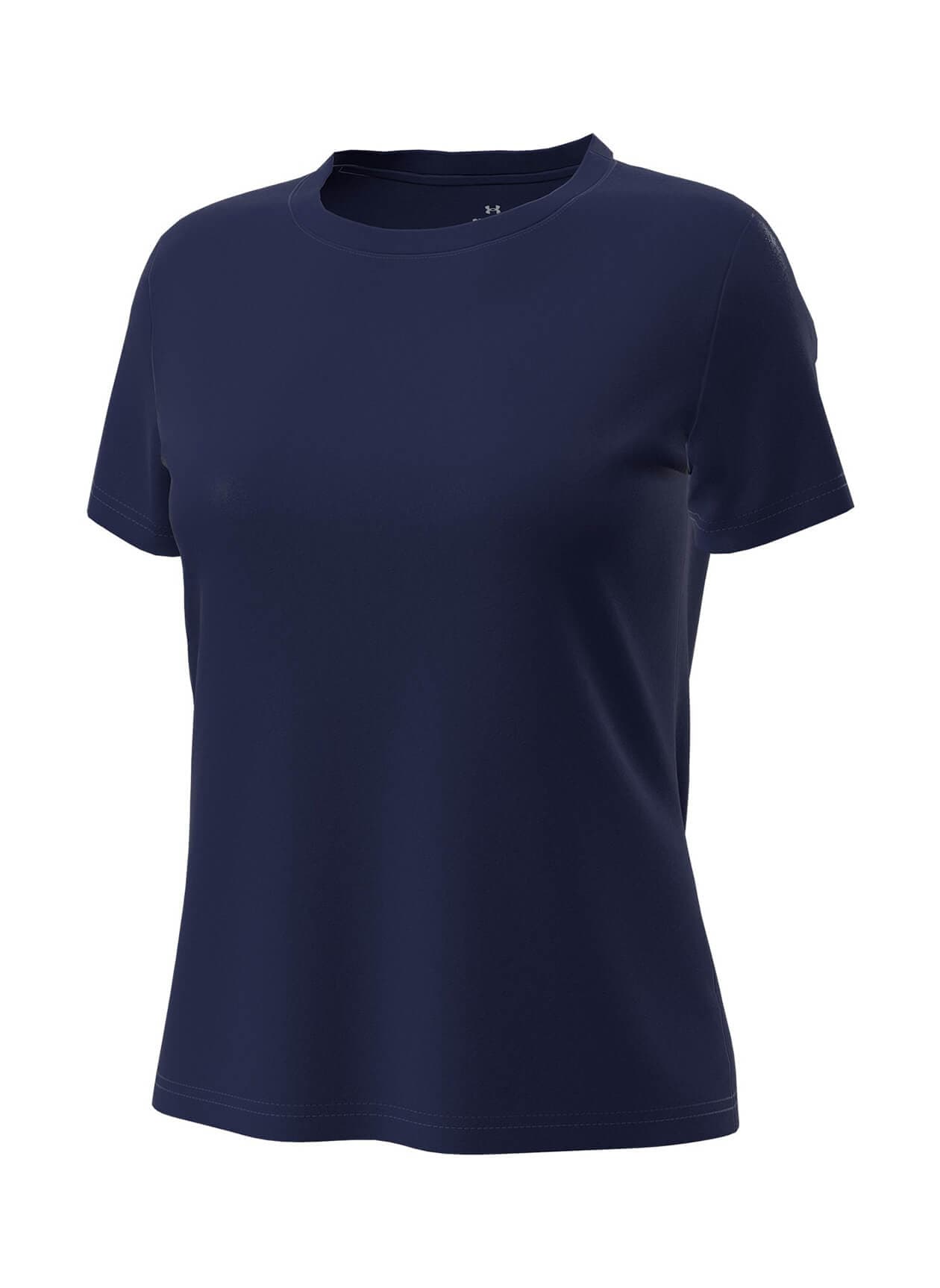 Under Armour Women's Tech Stretch T-Shirt - Navy 3XL