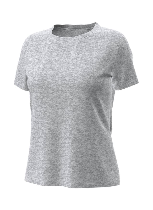 Under Armour Women's Tech Stretch T-Shirt - Light Grey 3XL