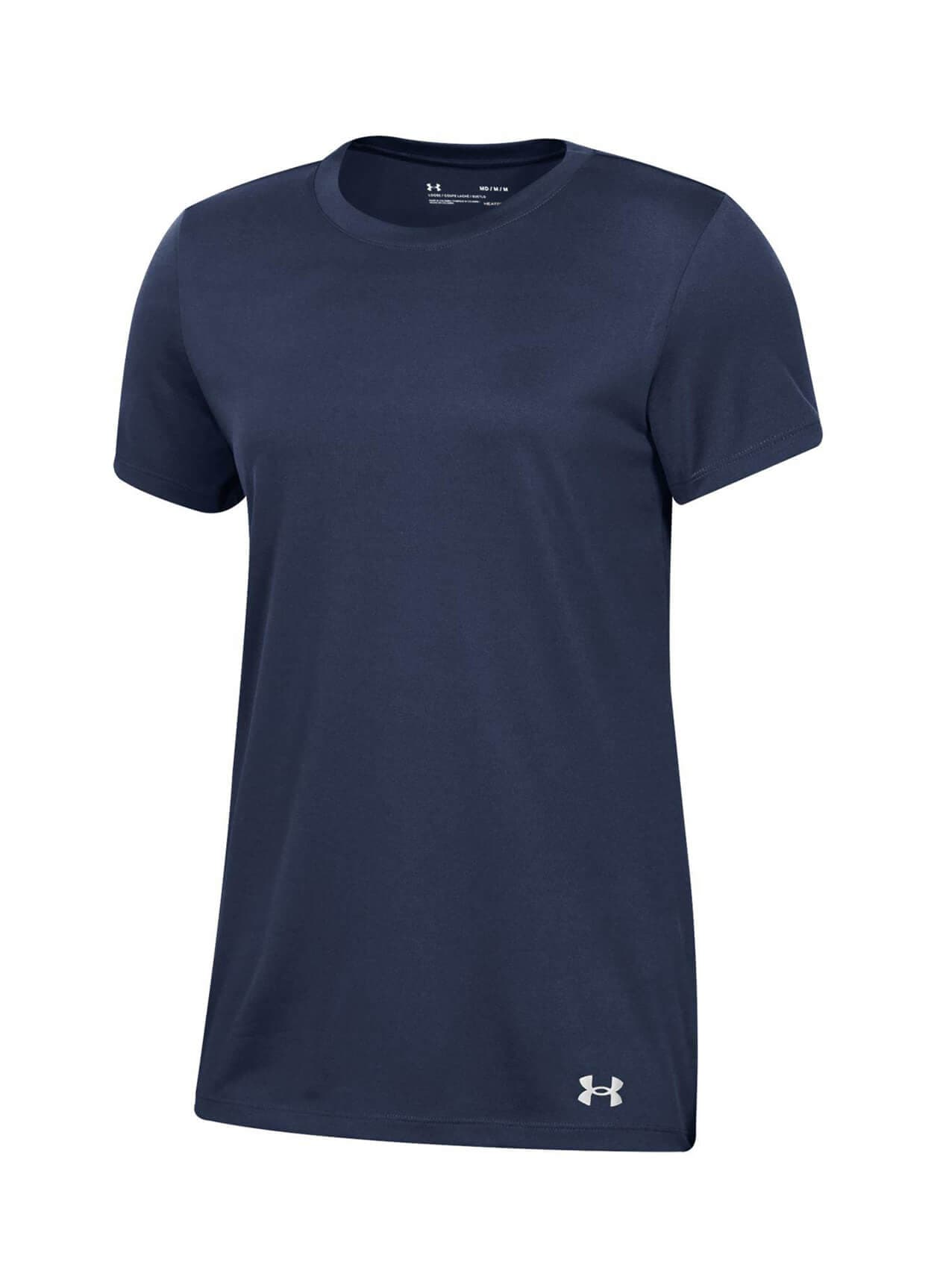 Under Armour Women's Tech T-Shirt - Navy LG