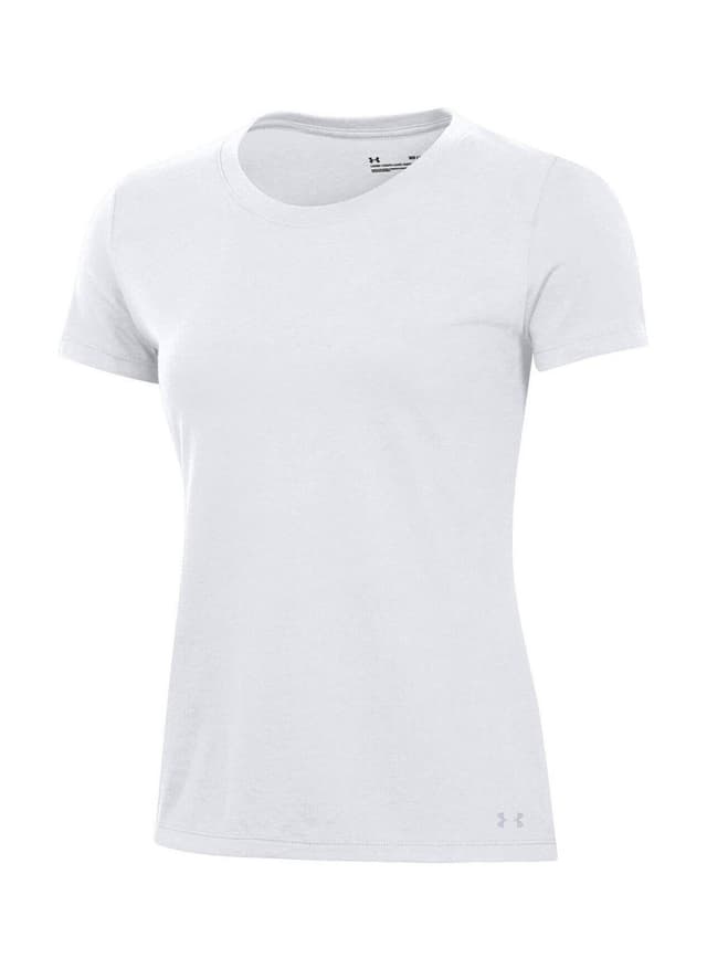 Under Armour Women's Cotton T-Shirt - White 1XL