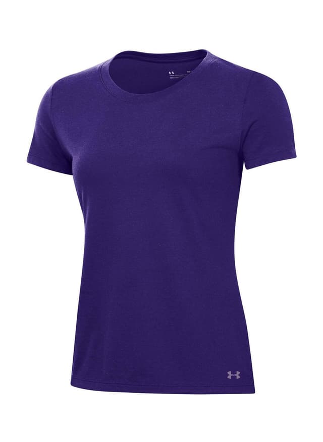 Under Armour Women's Cotton T-Shirt - Purple 1XL