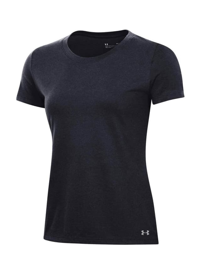 Under Armour Women's Cotton T-Shirt - Black 1XL