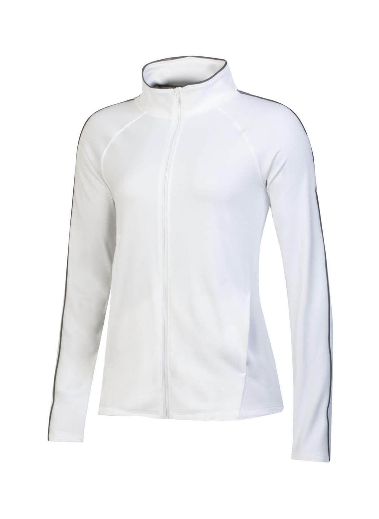 Under Armour Women's Tempo Fleece Jacket - White LG