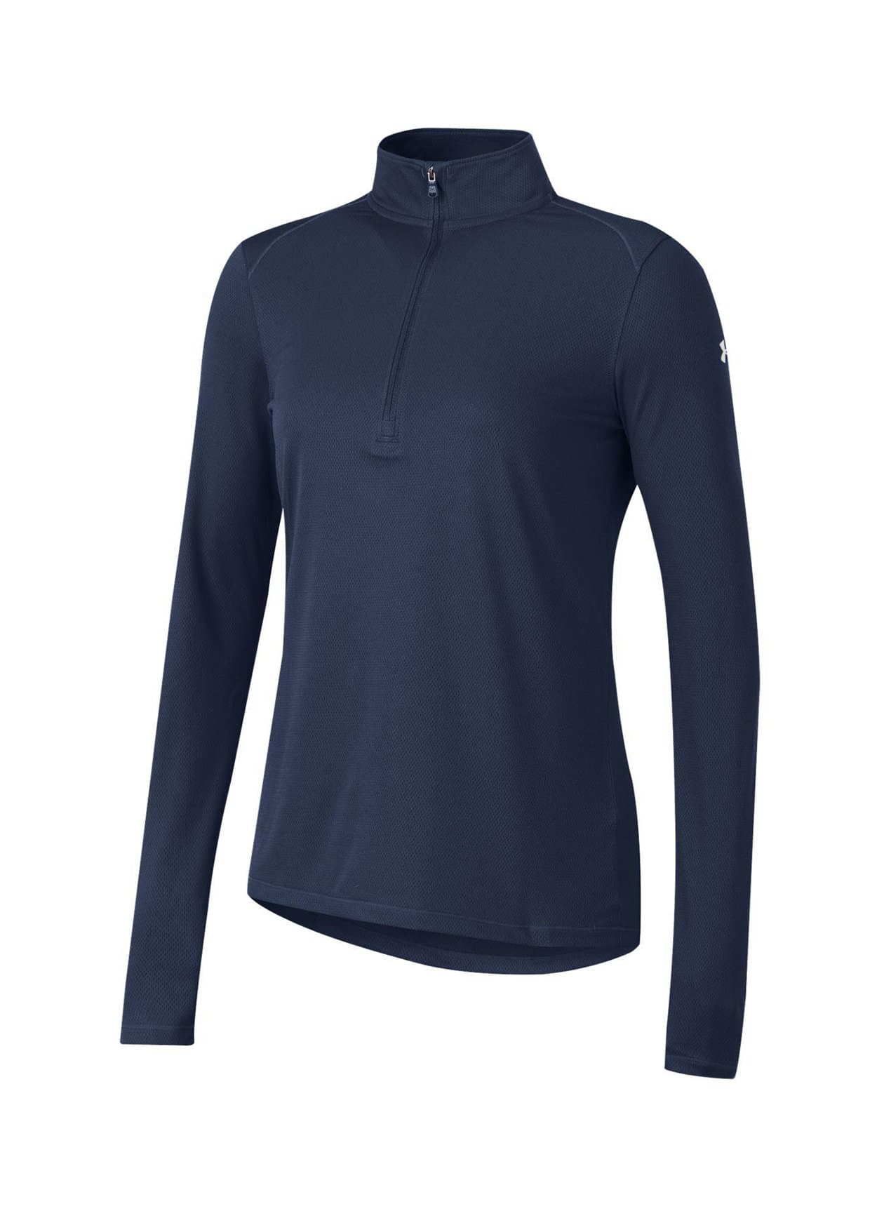 Under Armour Women's Tech Mesh Quarter-Zip - Navy LG