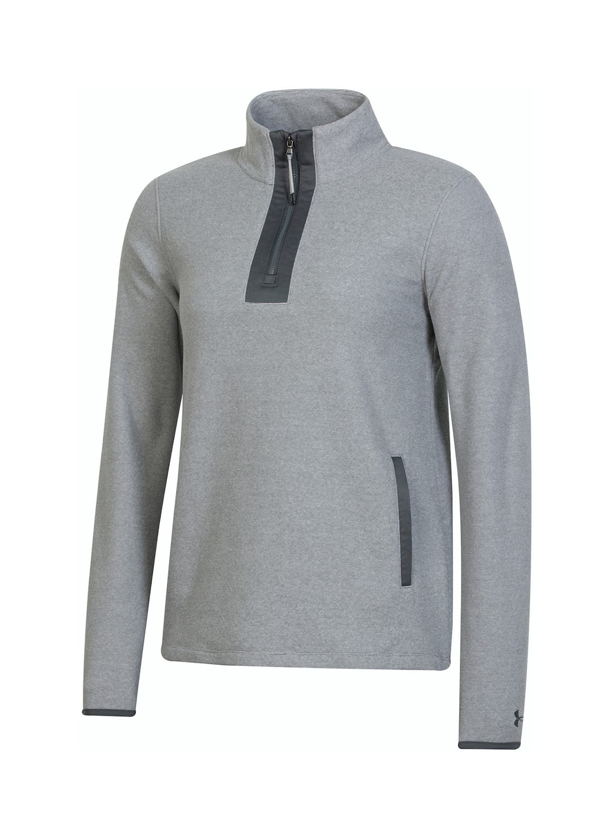Under Armour Women's Armour ColdGear Infrared Quarter-Zip - Light Grey LG