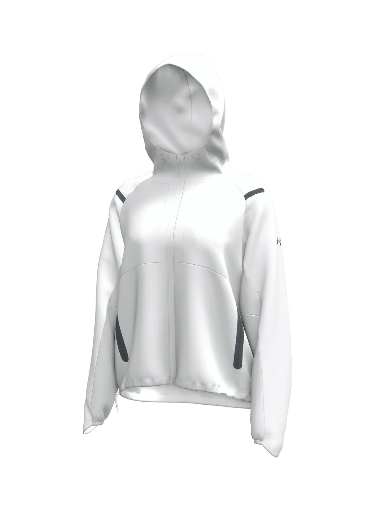 Under Armour Women's Unstoppable Hooded Jacket - White LG