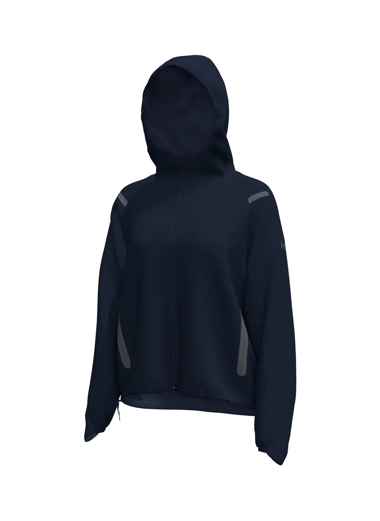 Under Armour Women's Unstoppable Hooded Jacket - Navy LG