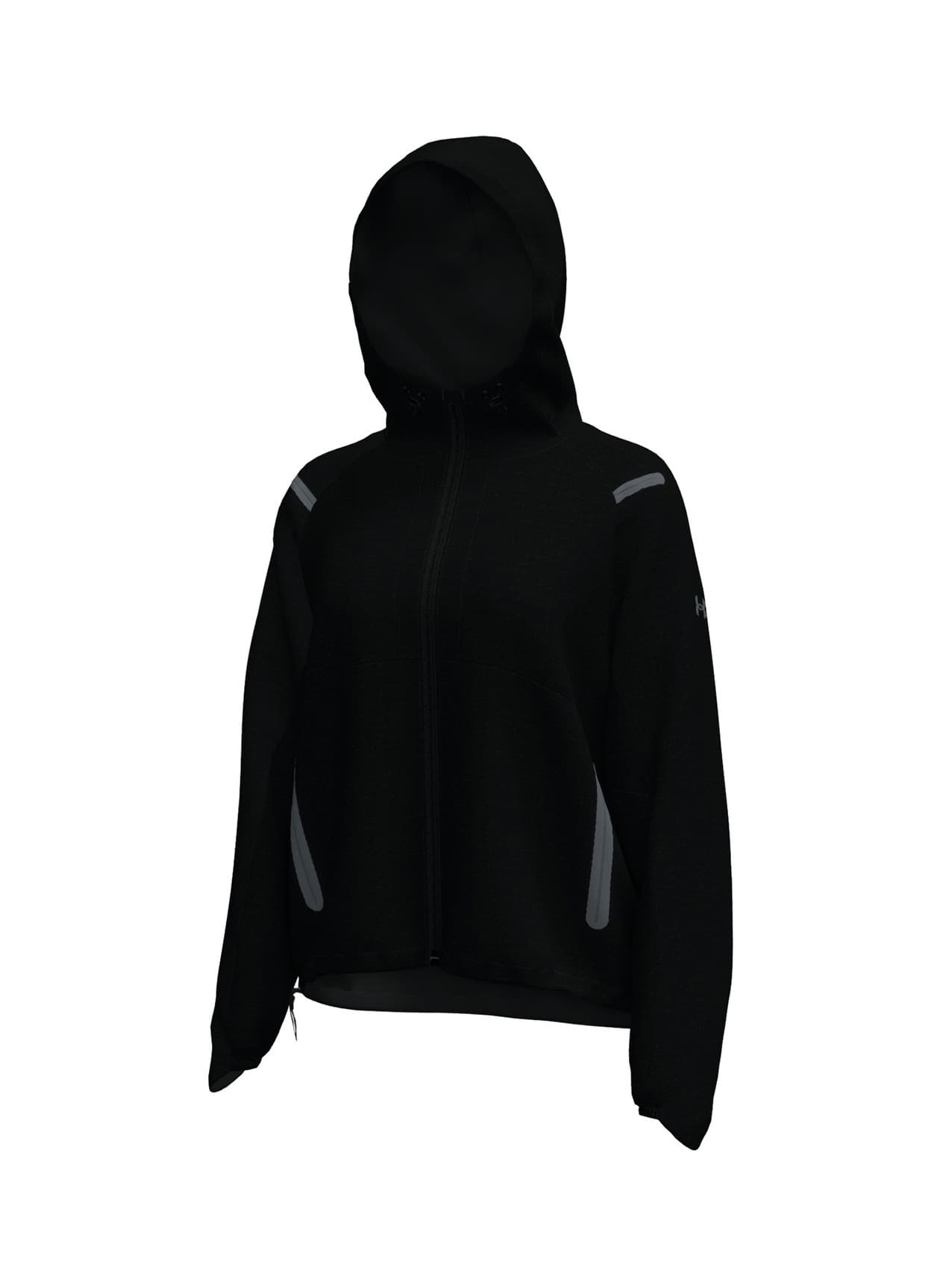 Under Armour Women's Unstoppable Hooded Jacket - Black LG