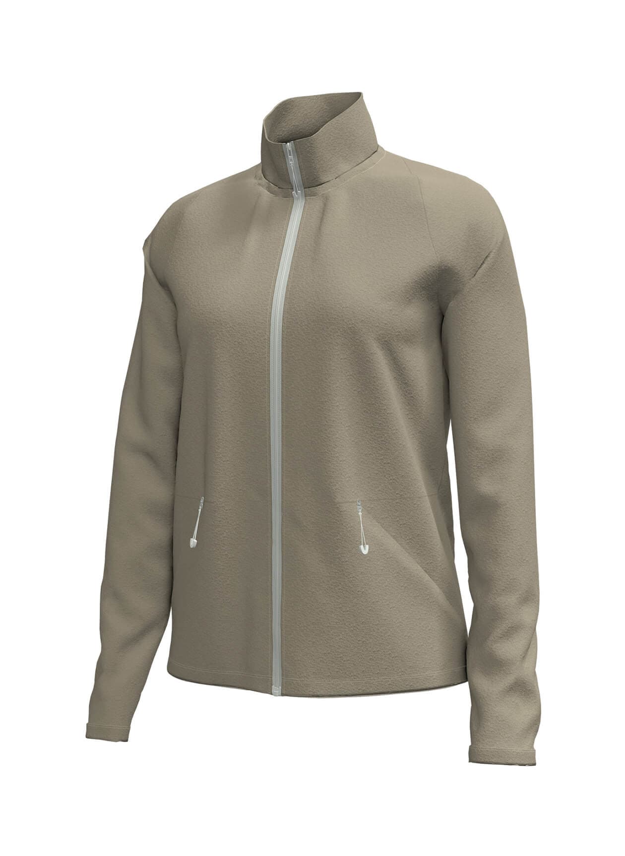 Under Armour Women's Fusion Full-Zip Fleece Jacket - Brown LG