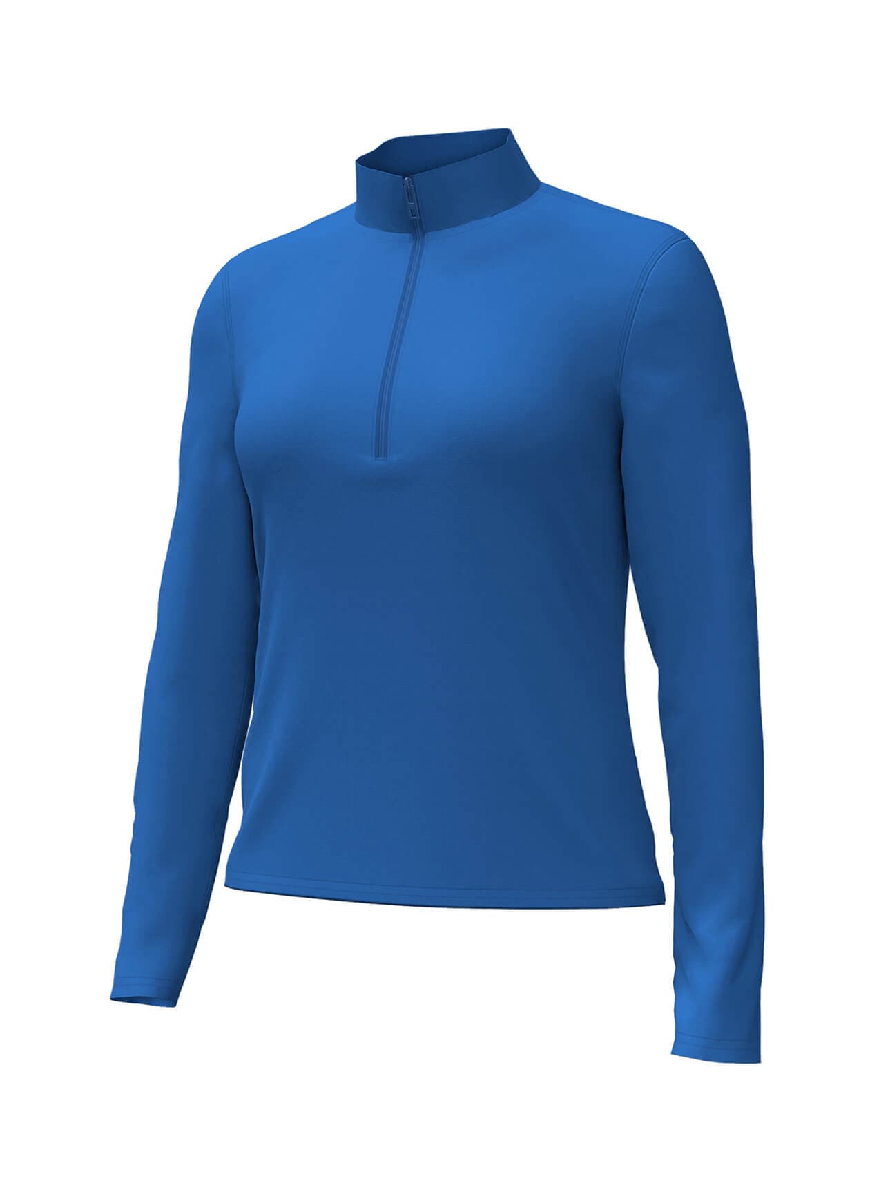 Under Armour Women's T2G Pique Half-Zip - Blue LG