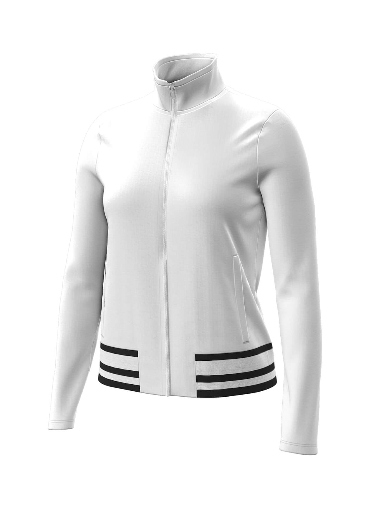 Under Armour Women's Prime Fleece Full-Zip Sweatshirt - White LG
