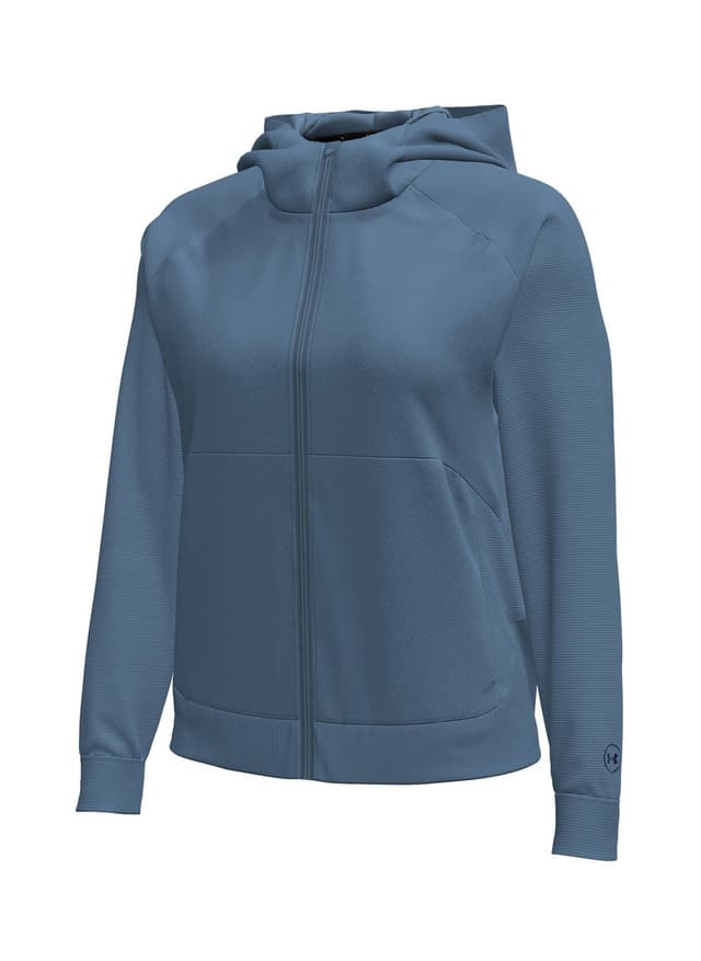Under Armour Women's Drive Midlayer Hoodie - Cyan LG