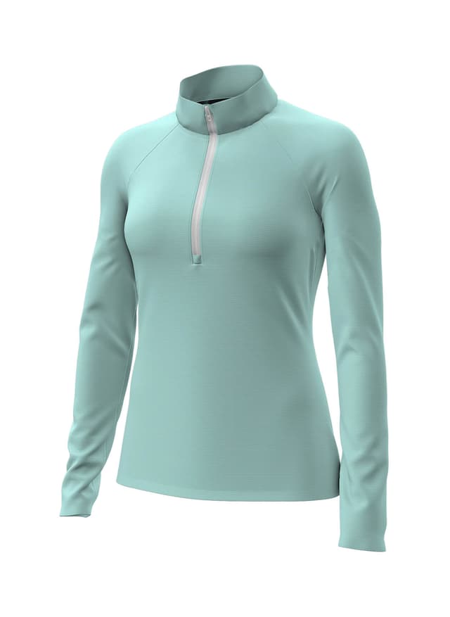 Under Armour Women's Fusion Ottoman Quarter-Zip - Green LG