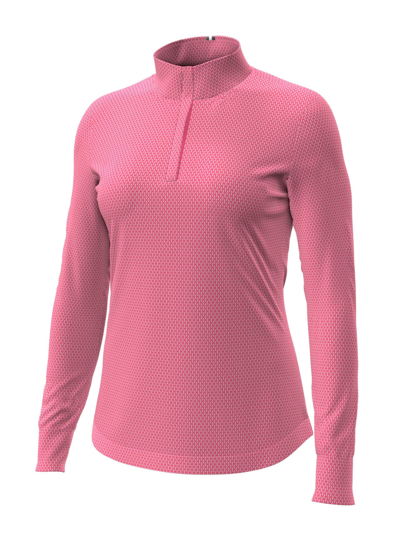 Under Armour Women's Drive Ocular Print Quarter-Zip - Pink LG