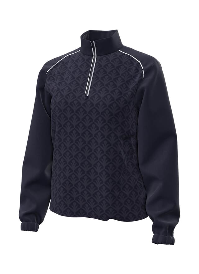 Under Armour Women's Drive Jacquard Quarter-Zip - Navy LG