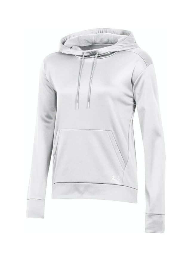 Under Armour Women's Armour Fleece Hoodie - White LG