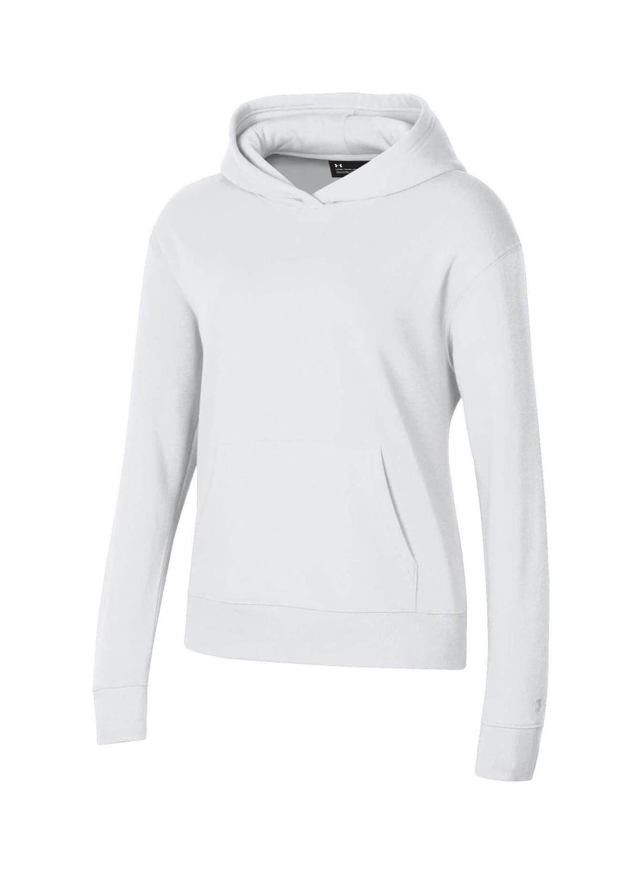 Under Armour Women's All Day Fleece Hoodie - White (000) LG