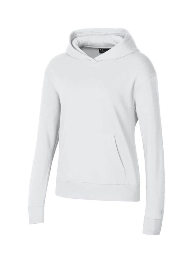 Under Armour Women's All Day Fleece Hoodie - White (000) LG