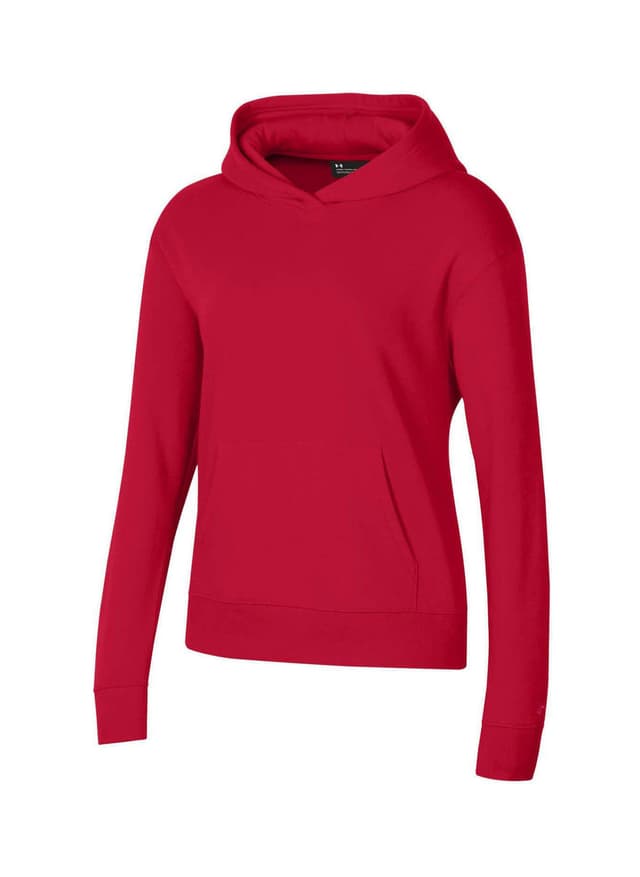 Under Armour Women's All Day Fleece Hoodie - Red (555) LG