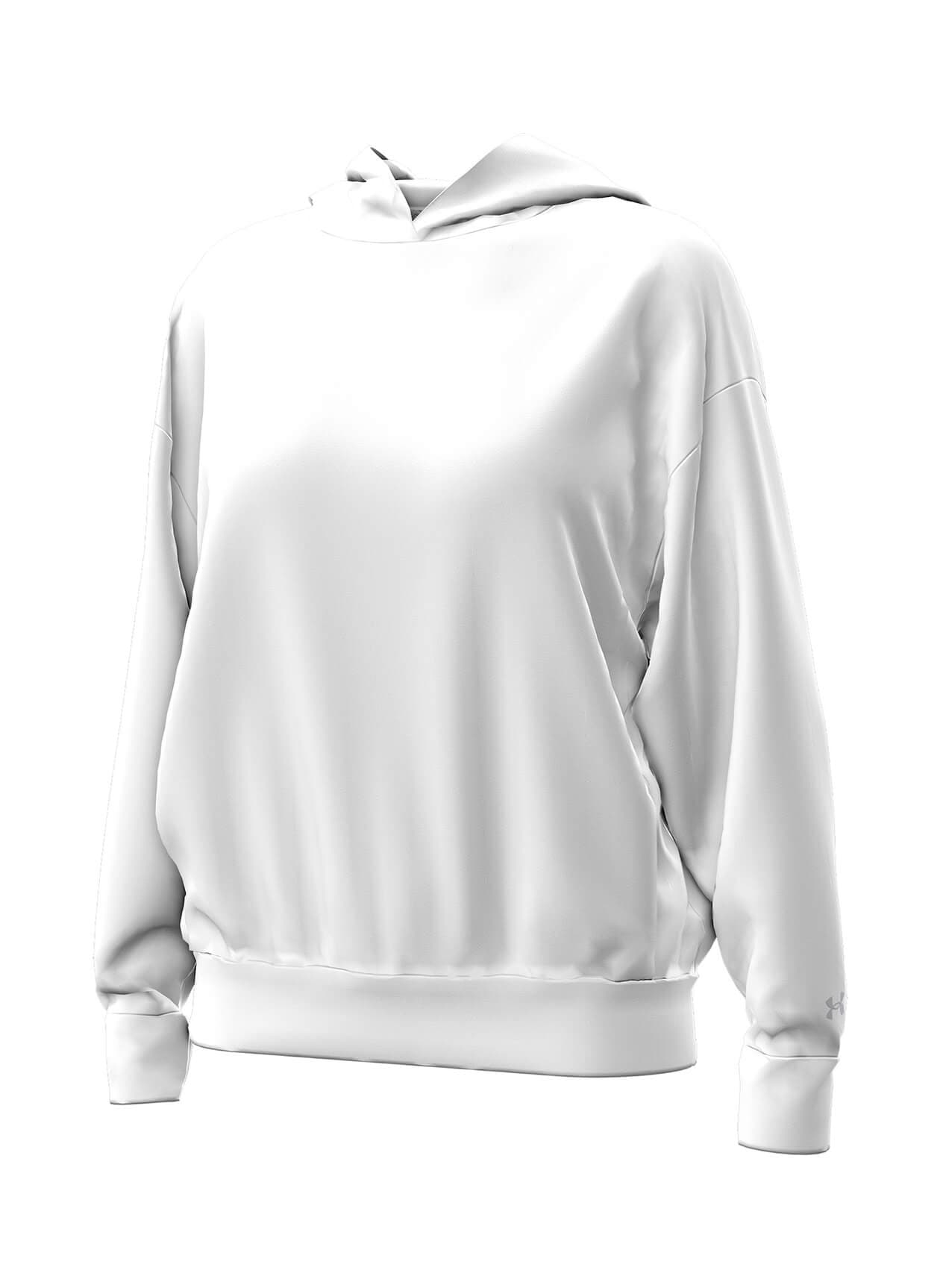 Under Armour Women's Icon Fleece Hoodie - White LG