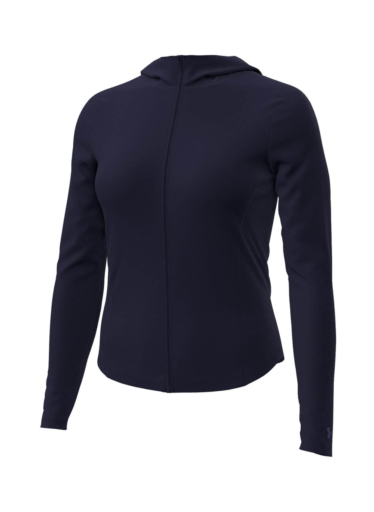 Under Armour Women's Motion Full-Zip Hoodie - Navy LG