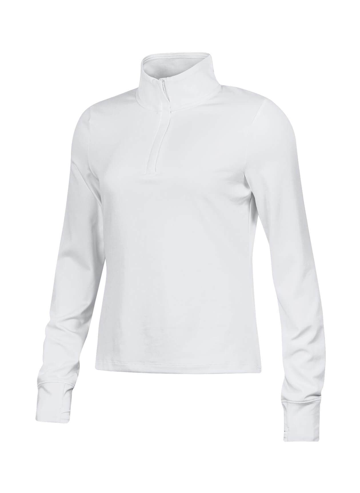 Under Armour Women's Motion Quarter-Zip - White LG