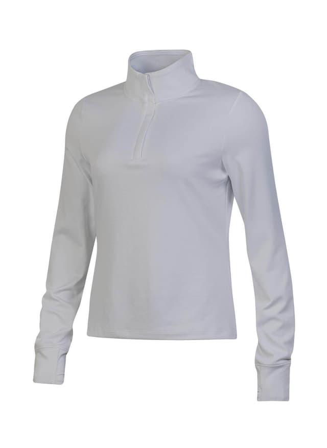 Under Armour Women's Motion Quarter-Zip - Light Grey LG
