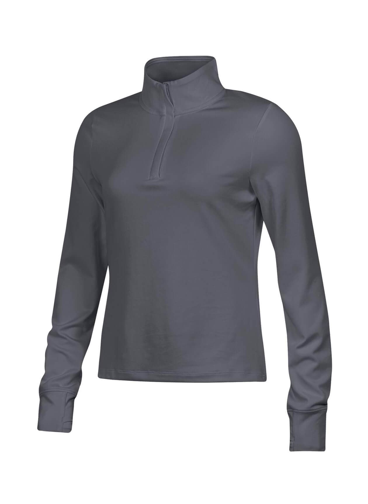 Under Armour Women's Motion Quarter-Zip - Dark Grey LG