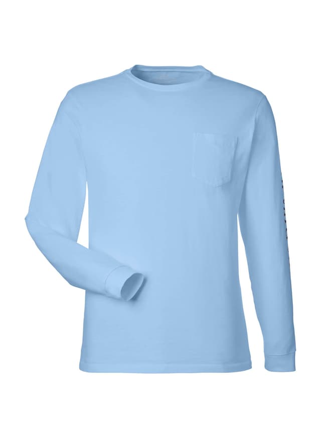 Vineyard Vines Unisex Pocket Long-Sleeve T-Shirt - Black LG