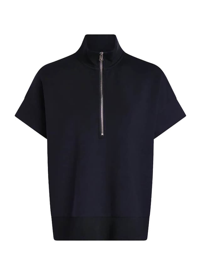 Varley Women's Ritchie Short Sleeve Sweat - Blue LG