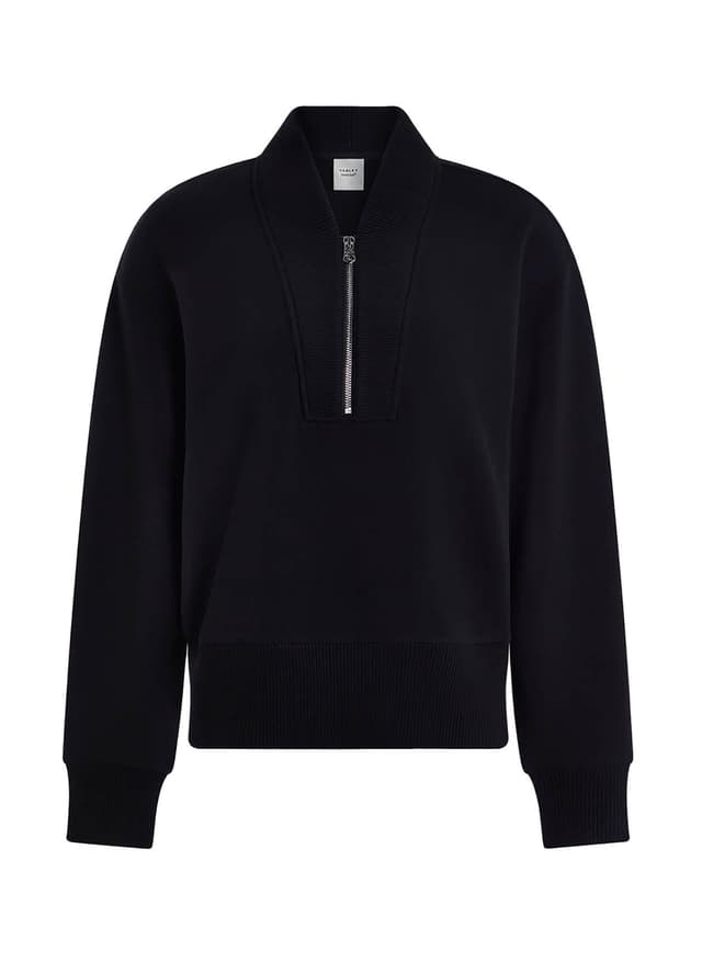Varley Women's Sally Half Zip Sweat - Black LG