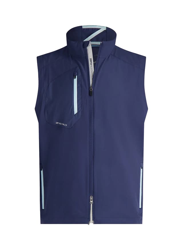 Zero Restriction Men's Z700 Vest - Blue Indigo / Icey 3XL