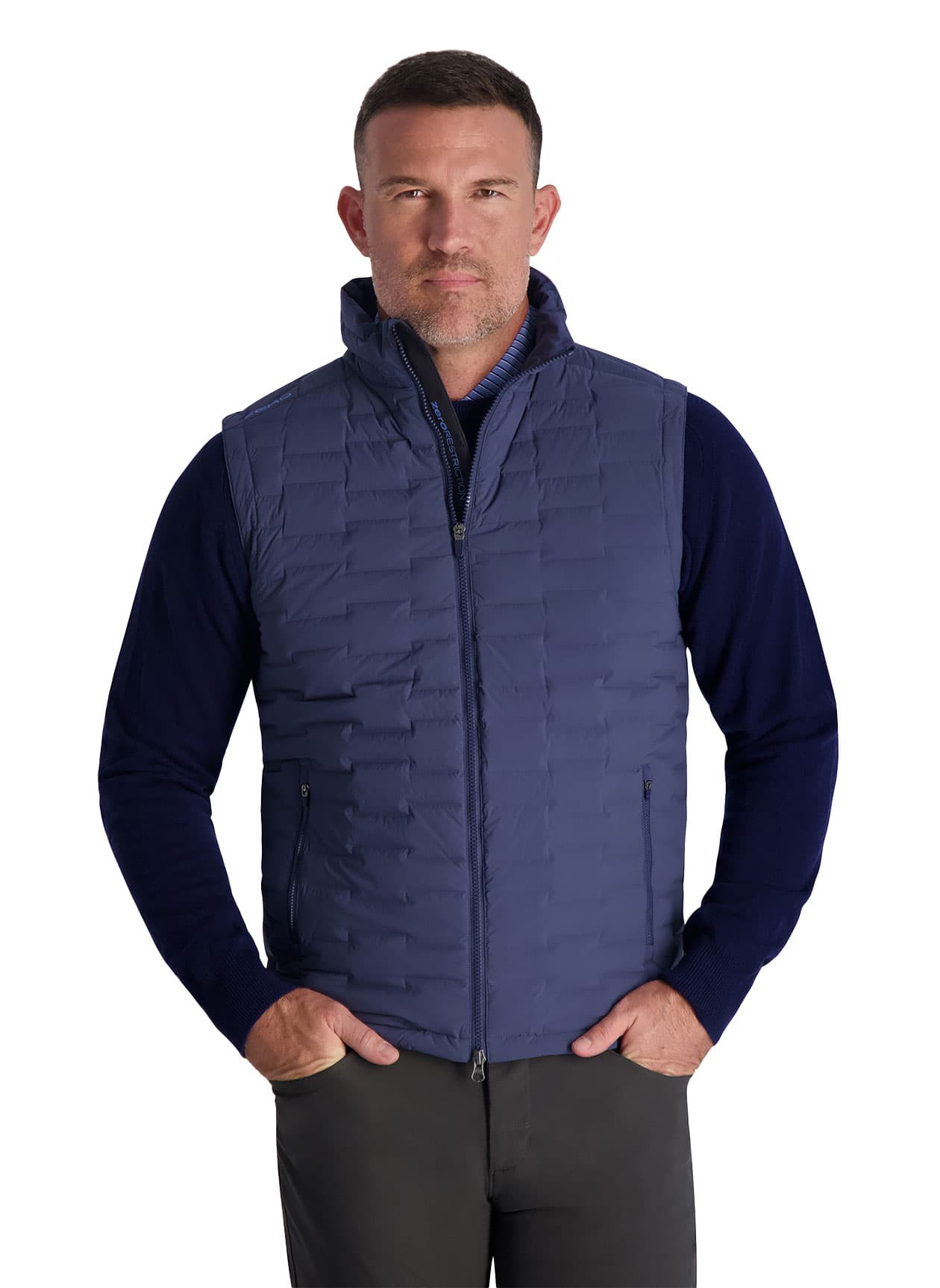 Zero Restriction Men's Future Vest - Blue LG