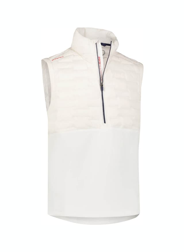 Zero Restriction Men's Hybrid Future Vest - White LG