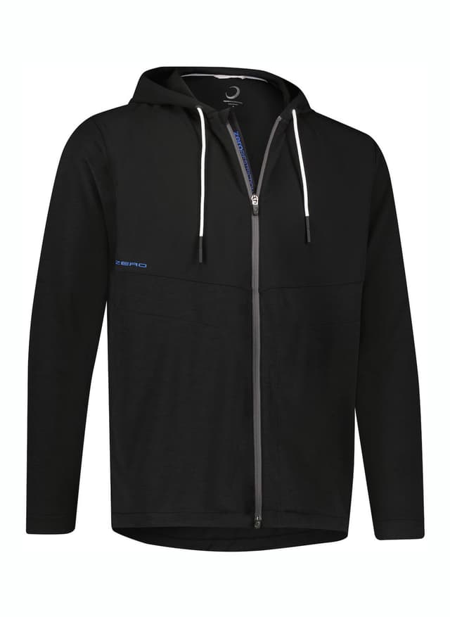 Zero Restriction Men's Tyson Hooded Jacket - Black LG