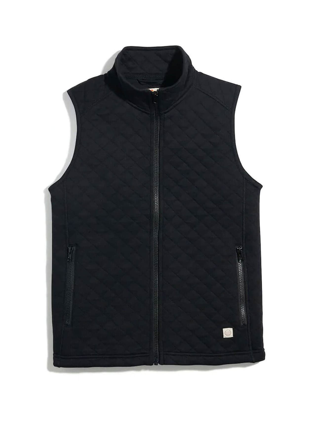 Marine Layer Women's Corbet Full-Zip Vest - Black LG