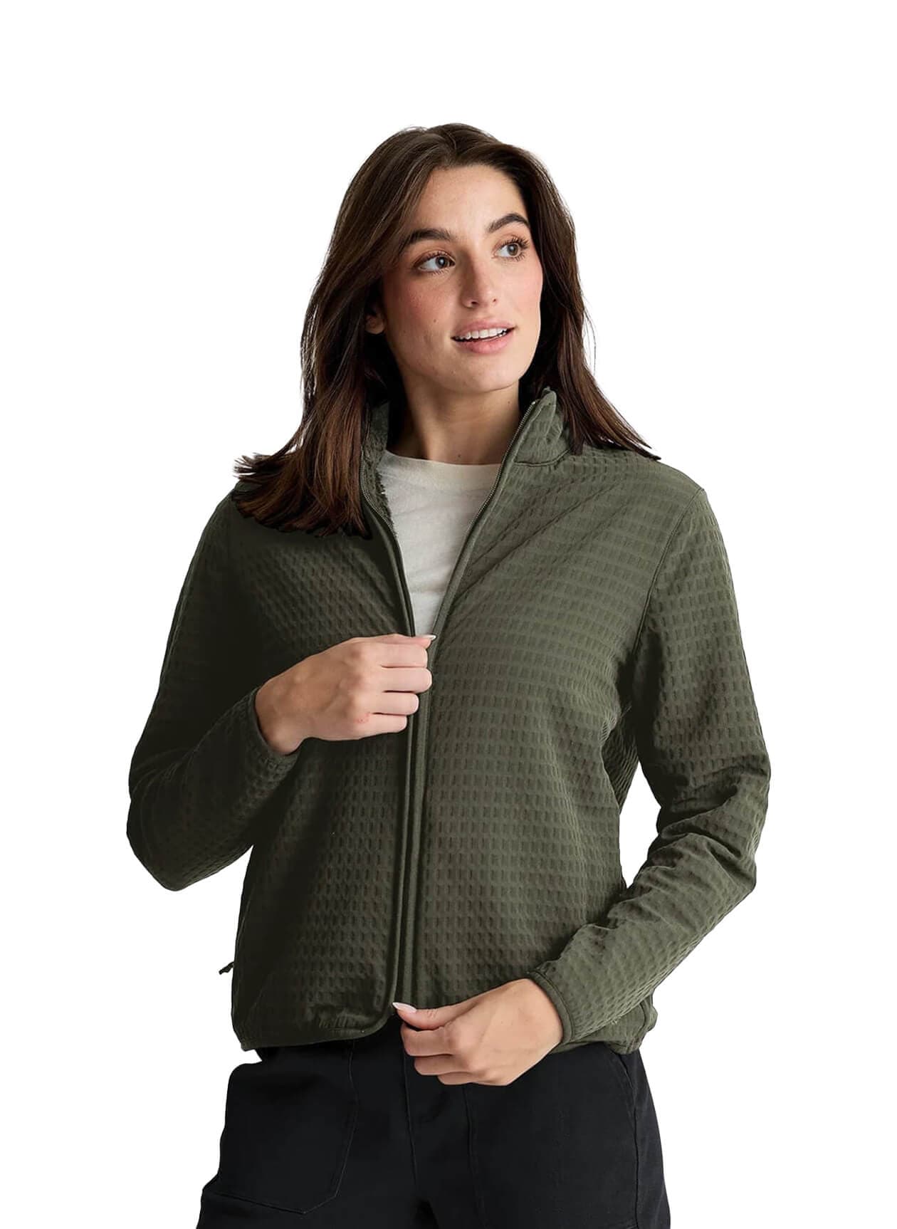Free Fly Women's Gridback Fleece Jacket