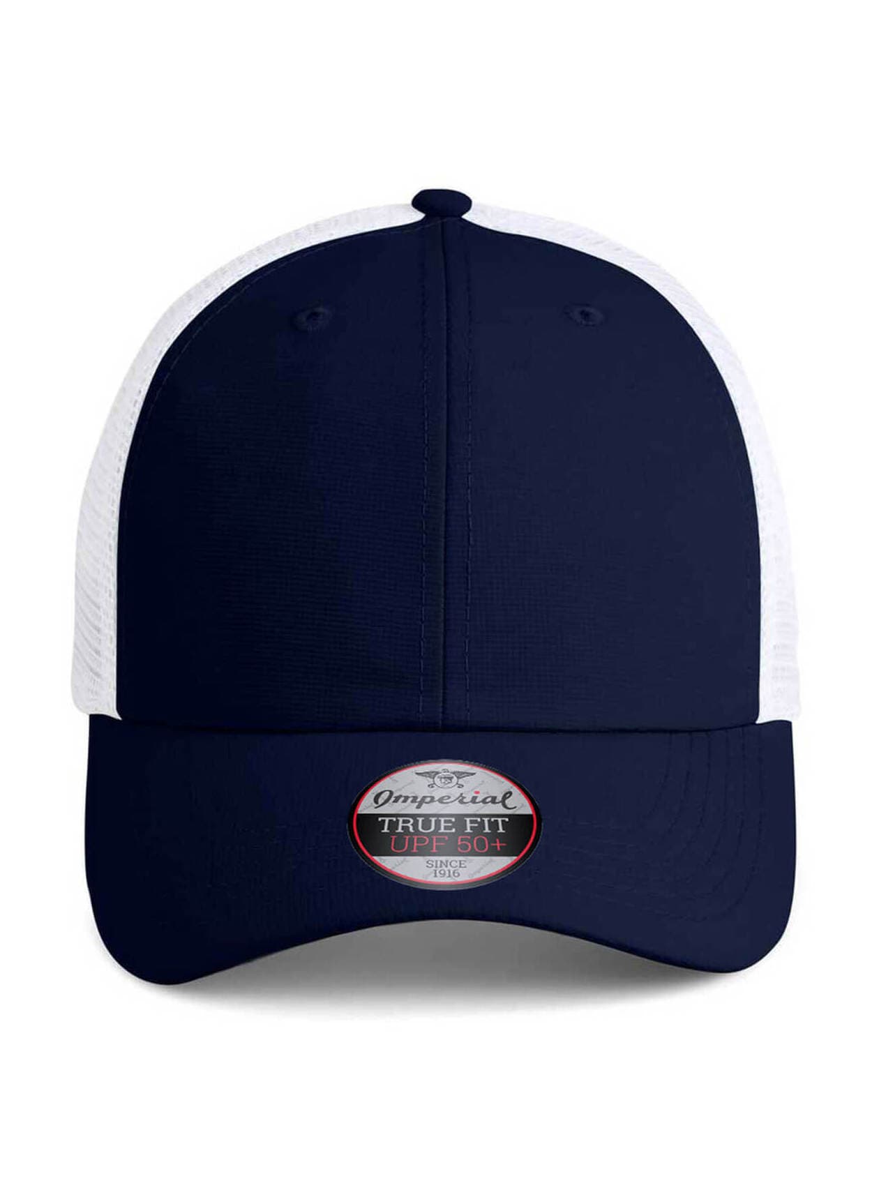 Imperial Structured Performance Meshback Hat - Navy,White MISC