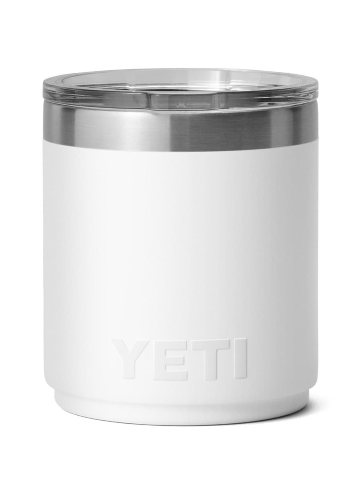 Yeti Rambler 10 oz Stackable Lowball Tumbler with DuraSip Lining - White MISC