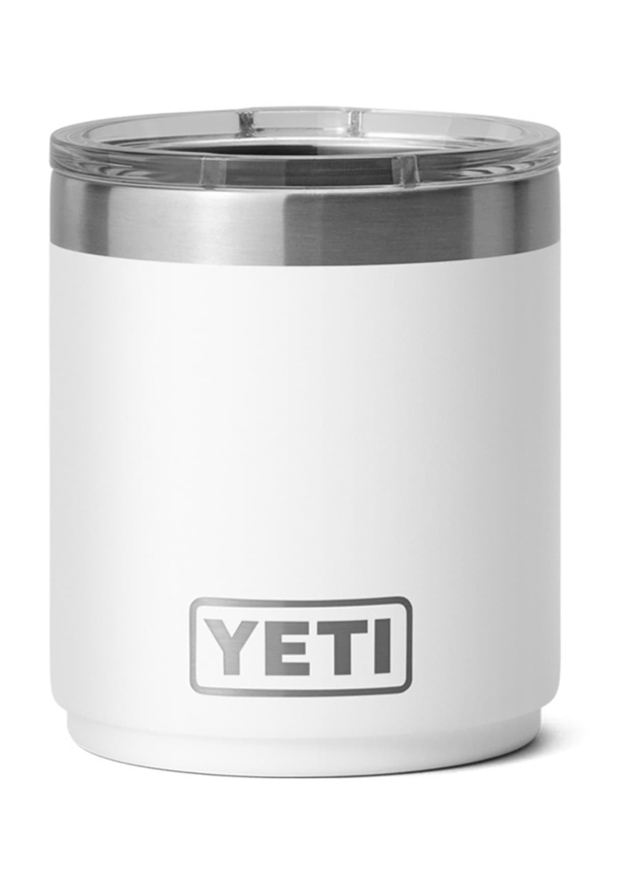 Yeti Rambler 10 oz Stackable Lowball Tumbler with DuraSip Lining - White MISC