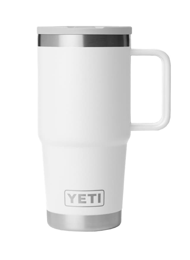 Yeti Rambler 20oz. Travel Straw Mug - White MISC