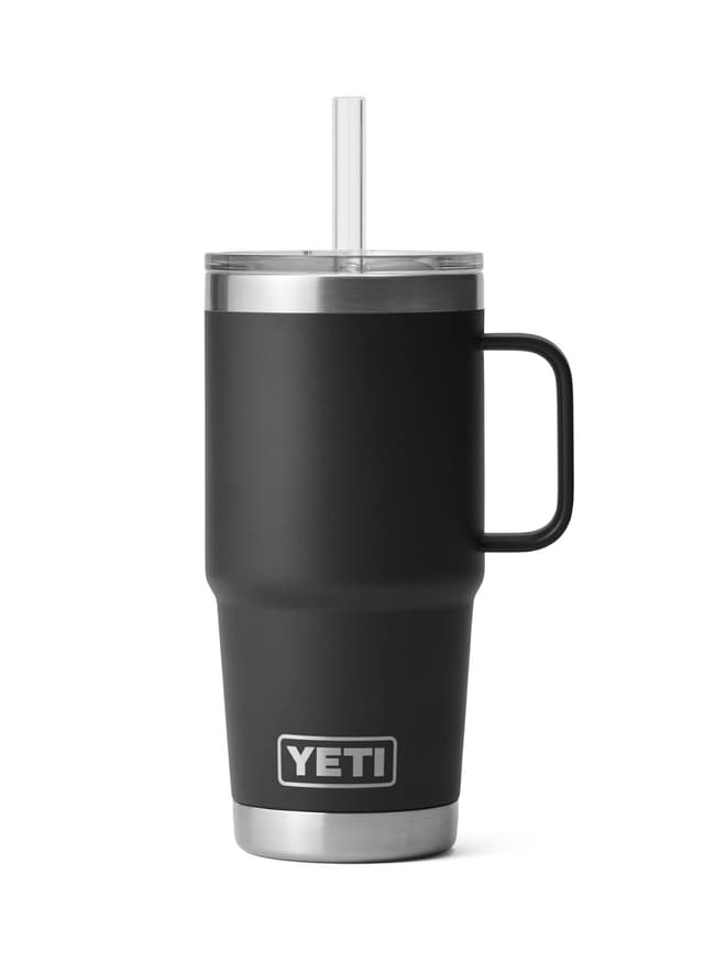 YETI Rambler 25 oz Mug with Straw Lid - Black MISC