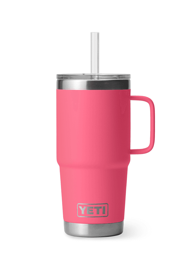 YETI Rambler 25 oz Mug with Straw Lid - Pink MISC
